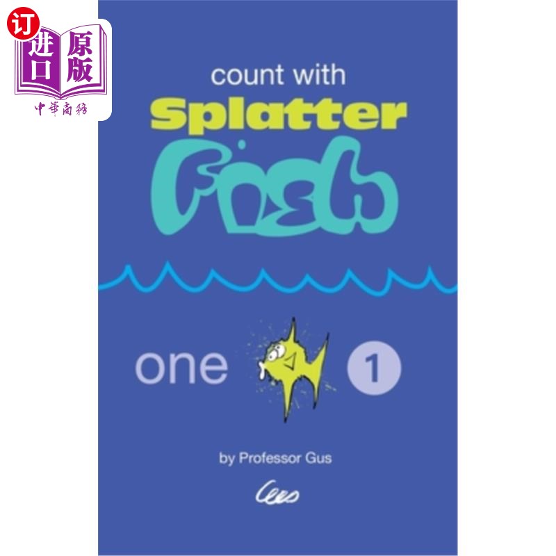 海外直订Count with the Splatter Fish 用飞溅的鱼数数