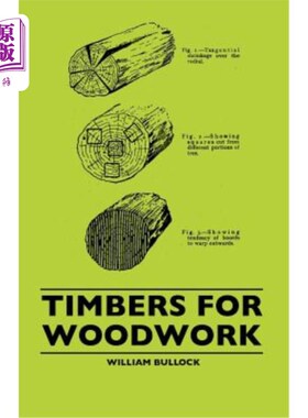海外直订Timbers For Woodwork 木制品用木材