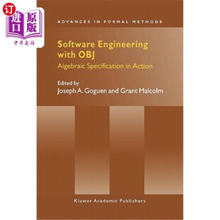 海外直订Software with Engineering Specification Obj Algebraic 软件工程与Obj 行动 代数规范 Action