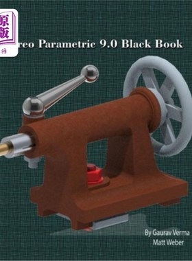 海外直订Creo Parametric 9.0 Black Book Creo参数化9.0黑书