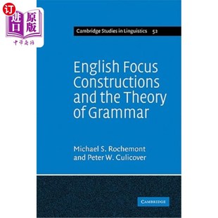 and 英语焦点结构与语法理论 Focus Grammar 海外直订English the Constructions Theory