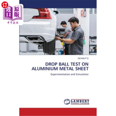 海外直订Drop Ball Test on Aluminium Metal Sheet 铝金属板的落球试验