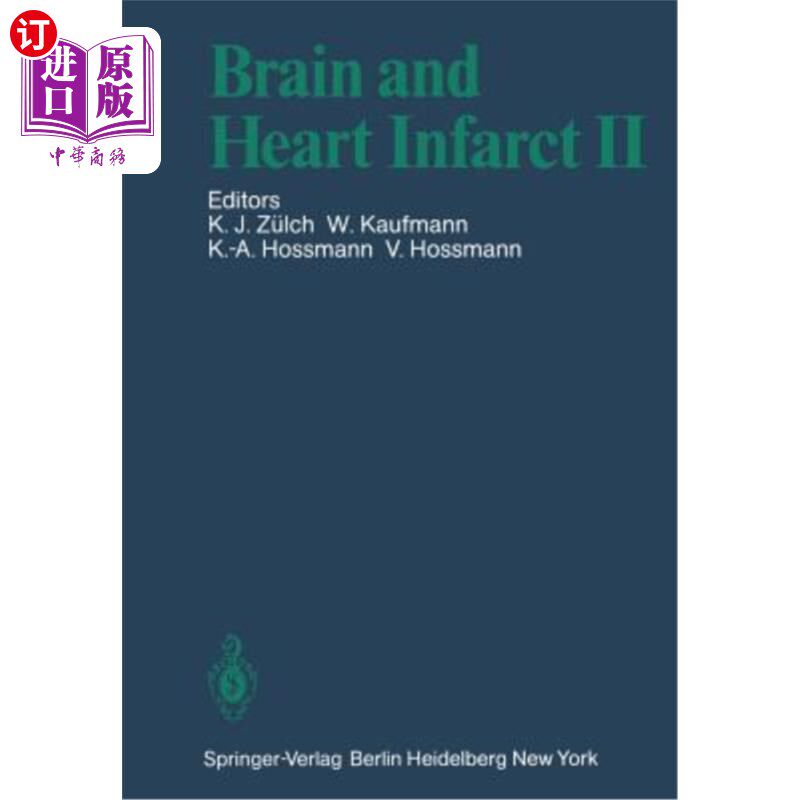 海外直订医药图书Brain and Heart Infarct II 心脑梗塞II