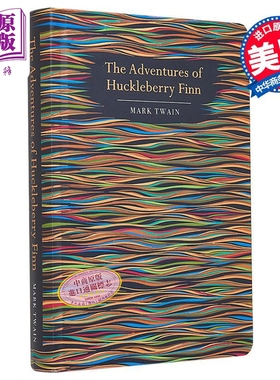 现货 Chiltern经典系列 哈克贝利芬历险记 Huckleberry Finn 英文原版 Mark Twain 世界经典名著 冒险小说【中商原版】