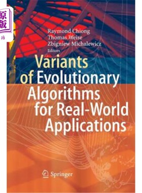 海外直订Variants of Evolutionary Algorithms for Real-World Applications 演化算法的变体在真实世界的应用