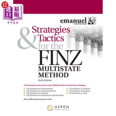 海外直订Strategies & Tactics for the Finz Multistate Method Finz多态法的策略与战术