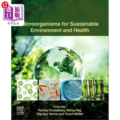 海外直订Microorganisms for Sustainable Environment and Health 微生物促进可持续环境与健康