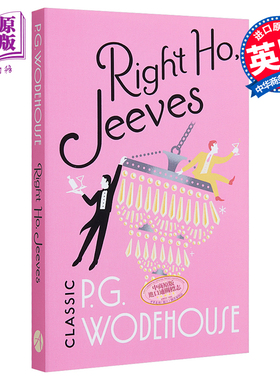 万能管家吉夫斯4 行啦 吉夫斯 豆瓣高分 英文原版 Right Ho Jeeves Jeeves Wooster 伍德豪斯 P G Wodehouse【中商原版】