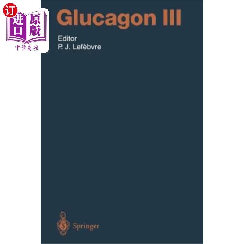 海外直订glucagon iii 胰高血糖素iii