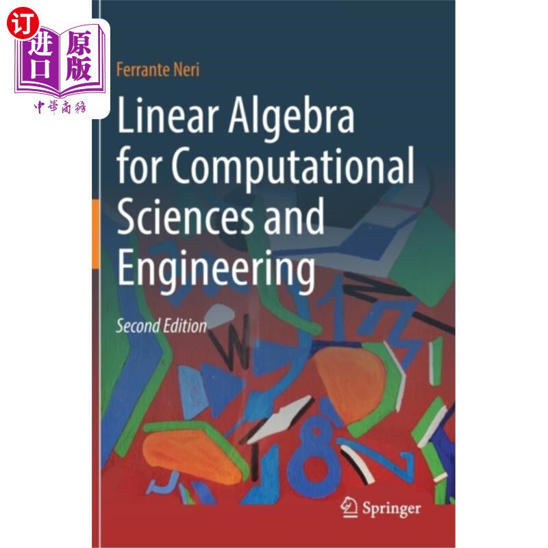海外直订Linear Algebra for Computational Sciences and En... 计算科学与工程中的线性代数