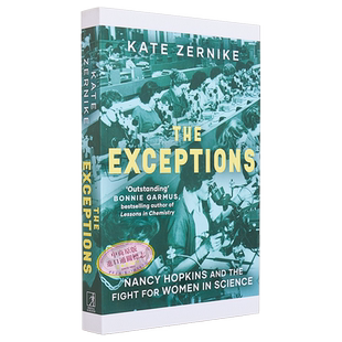 预售 例外 十六名女性 麻省理工学院和争取科学平等的斗争 The Exceptions 英文原版 Kate Zernike 女权主义【中商原版】