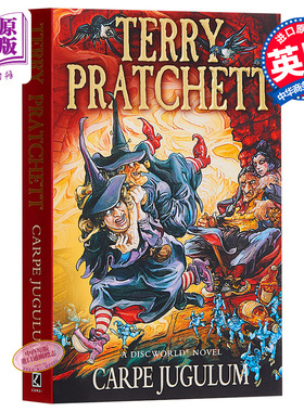 现货 【中商原版】碟形世界23：扼住咽喉 英文原版 科幻小说 Discworld Novel 23 Carpe Jugulum Terry Pratchett 特里普拉切特