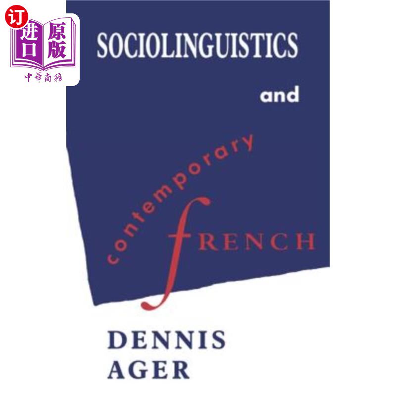 海外直订Sociolinguistics and Contemporary French 社会语言学与当代法语