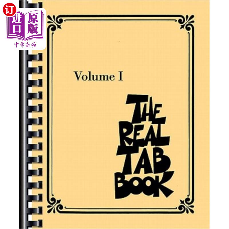 海外直订The Real Tab Book - Volume I: Guitar 真正的标签书-卷一：吉他