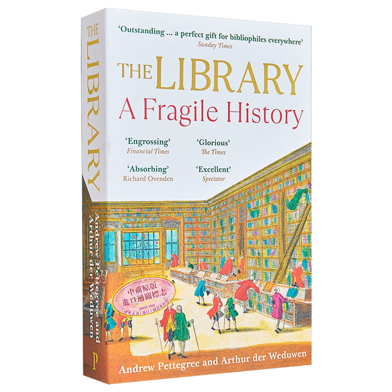 图书馆 一段脆弱的历史 The Library A Fragile History 英文原版 Arthur der Weduwen 星期日泰晤士报 年度书籍【中商原版】