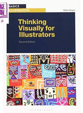 Thinking Visually for Illustrators 进口艺术 插图画家视觉思考 平面设计【中商原版】