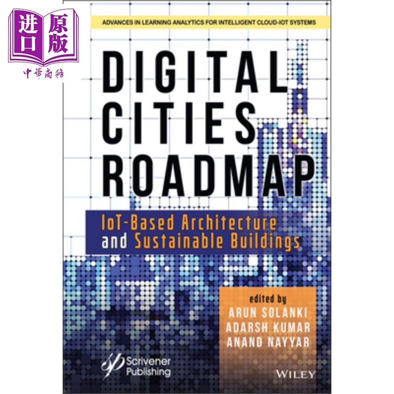 现货 数字化城市路线图 Digital Cities Roadmap  Iot Based Architecture And Sustainable Buildings Arun Solanki
