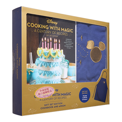 现货 迪士尼 魔法烹饪 一个世纪的食谱 英文原版 Cooking with Magic A Century of Recipes Insight Editions【中商原版】