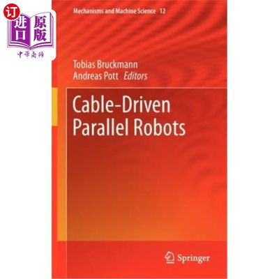 海外直订Cable-Driven Parallel Robots Cable-Driven并联机器人