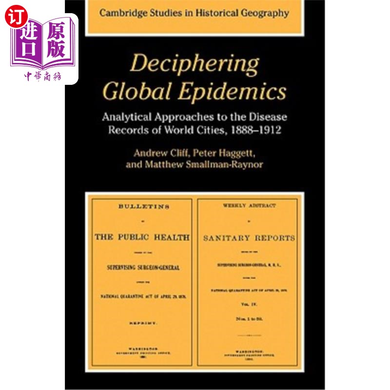 海外直订医药图书Deciphering Global Epidemics: Analytical Approaches to the Disease Records of Wo 解读全球流行病:世