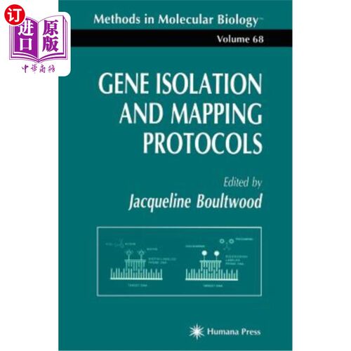 海外直订Gene Isolation and Mapping Protocols 基因分离和定位协议