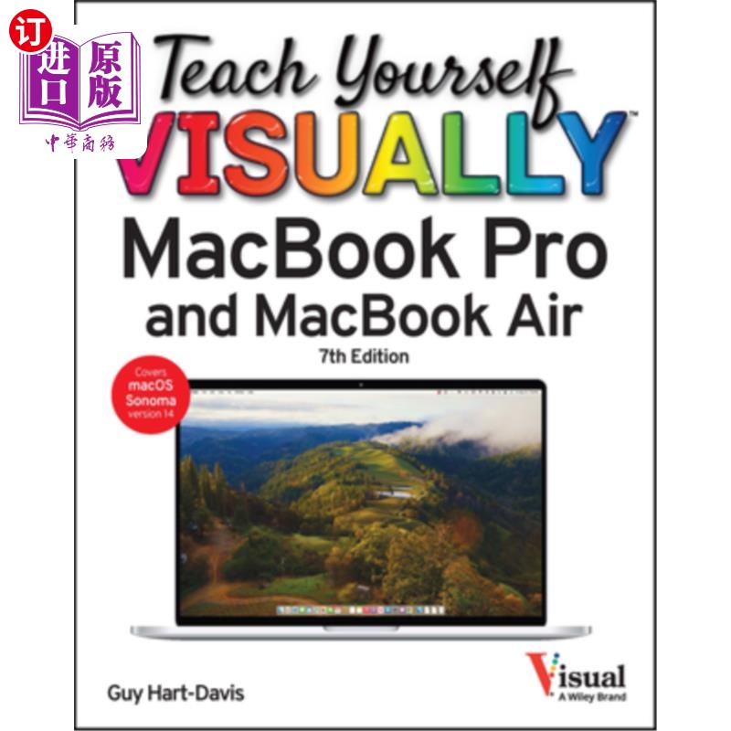 海外直订Teach Yourself Visually Macbook Pro and Macbook Air 自学视觉Macbook Pro和Macbook Air