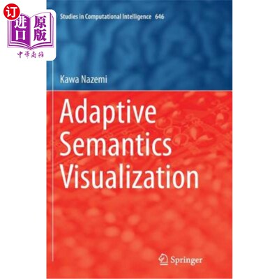 海外直订Adaptive Semantics Visualization 自适应语义可视化