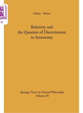 海外直订Relativity and the Question of Discretization in Astronomy 相对论与天文学中的离散化问题