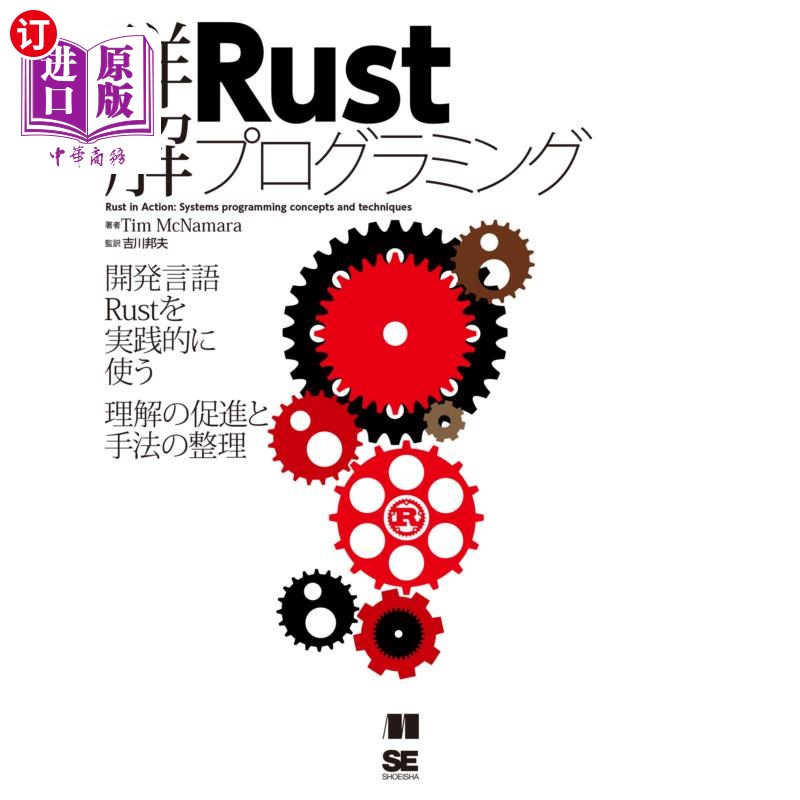 海外直订日语 詳解Ｒｕｓｔプログラミング　開発言語Ｒｕｓｔを実践的に使う理解の促進と手法の整理 详解Rust编程开发语言R