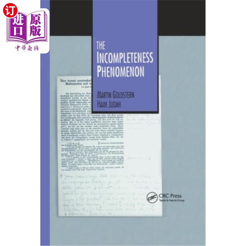 海外直订The Incompleteness Phenomenon 不完全现象