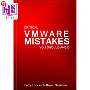 You Mistakes Should Avoid 关键VMware错误 海外直订Critical 应避免 VMware