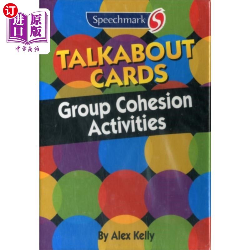 海外直订Talkabout Cards - Group Cohesion Games 谈论卡组凝聚力游戏