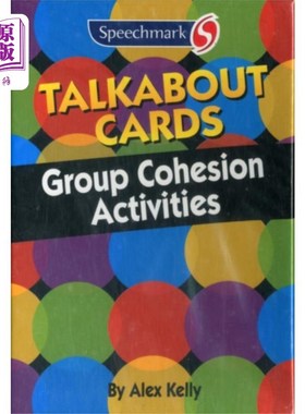 海外直订Talkabout Cards - Group Cohesion Games 谈论卡组凝聚力游戏