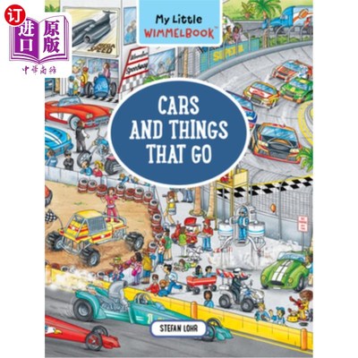 海外直订My Little Wimmelbook--Cars and Things That Go: A Look-And-Find Book (Kids Tell t 我的小温默书——汽车和移动