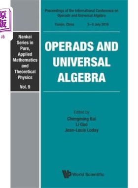 海外直订Operads And Universal Algebra - Proceedings Of T... 操作系统与通用代数-国际会议论文集