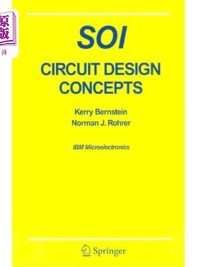 海外直订SOI Circuit Design Concepts SOI电路设计概念