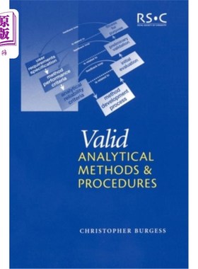 海外直订Valid Analytical Methods and Procedures: A Best Practice Approach to Method Sele 有效的分析方法和程序：方法