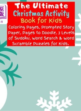 海外直订The Ultimate Christmas Activity Book for Kids 给孩子们的终极圣诞活动书