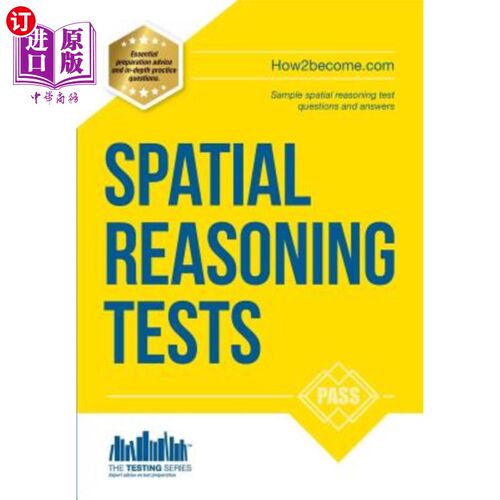 海外直订Spatial Reasoning Tests - The ULTIMATE guide to passing spatial reasoning tests  空间推理试验.通过空间推理