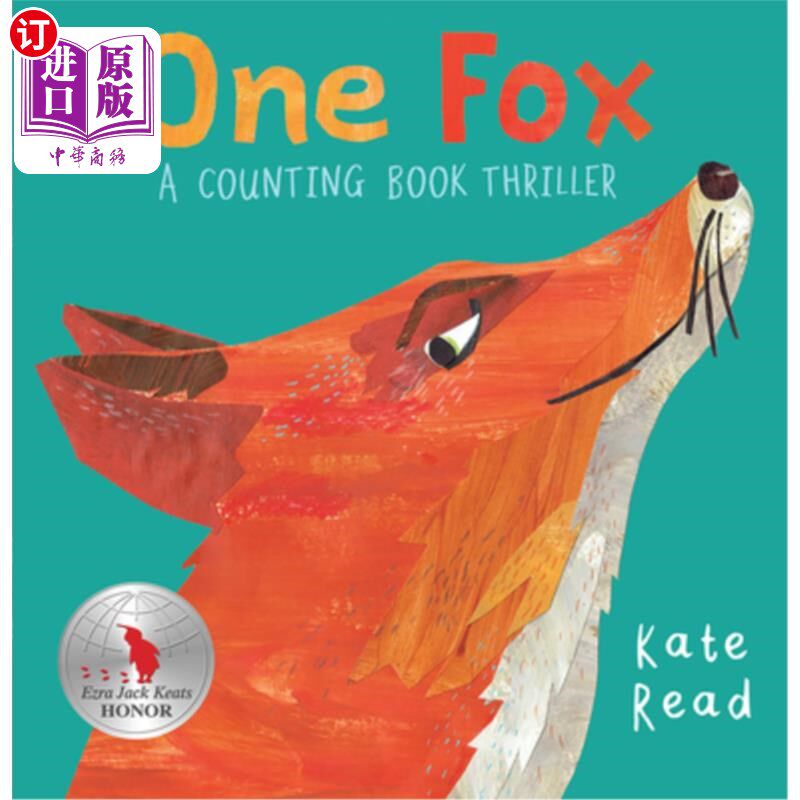 海外直订One Fox: A Counting Book Thriller 《一只狐狸:数书惊悚