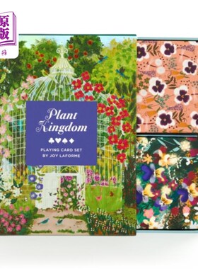 海外直订Joy Laforme Plant Kingdom Playing Card Set Joy laformme植物王国卡组