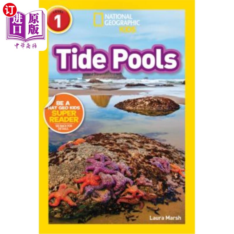海外直订National Geographic Readers: Tide Pools (L1) 国家地理读者：潮汐池（L1）