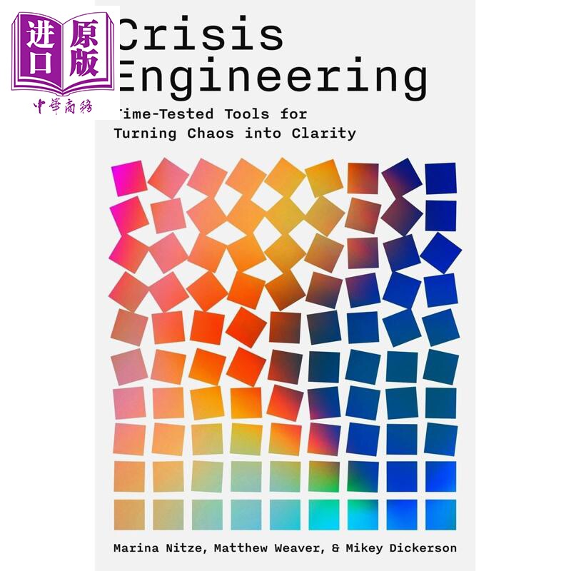 预售 危机管理工程 化混乱为清晰的经久工具 英文原版 Crisis Engineering Marina Nitze【中商原版】