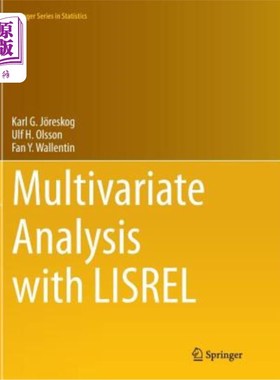海外直订Multivariate Analysis with Lisrel 用Lisrel进行多元分析