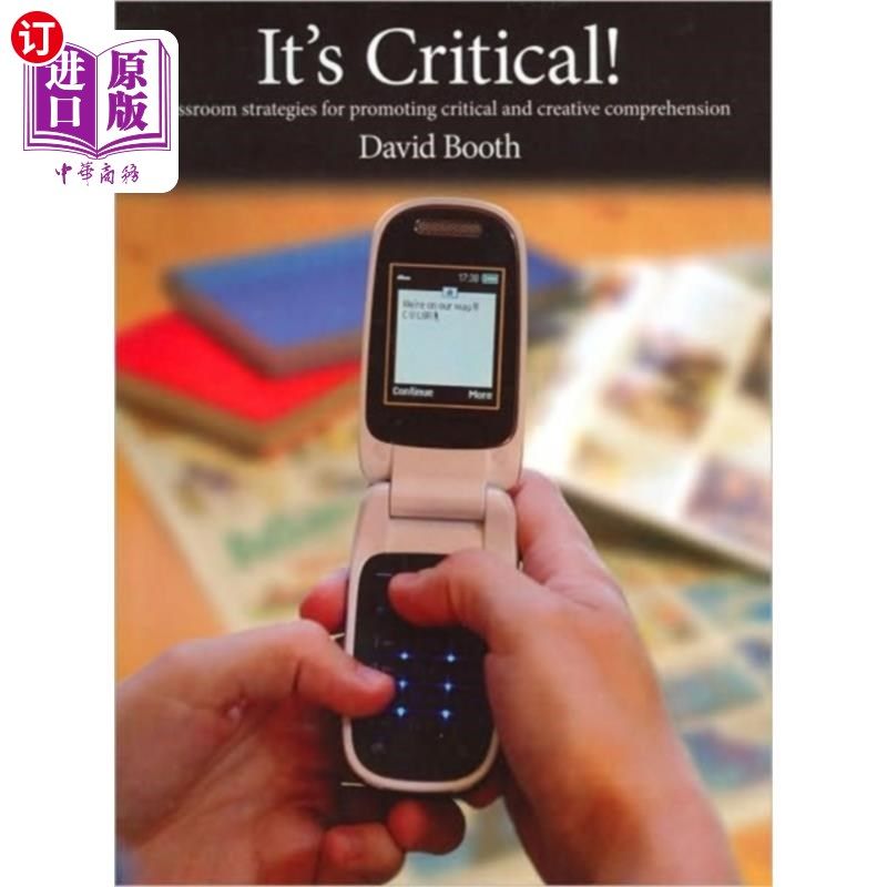 海外直订its critical! 它是至关重要的!