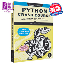 Python编程 从入门到实践 第3版 英文原版 Python速成班自学编程 Python Crash Course 3rd Edition Eric MatthesJason C McD