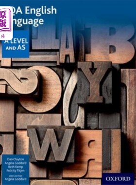 海外直订AQA AS and A Level English Language Student Book AQA英语：A级和AS级