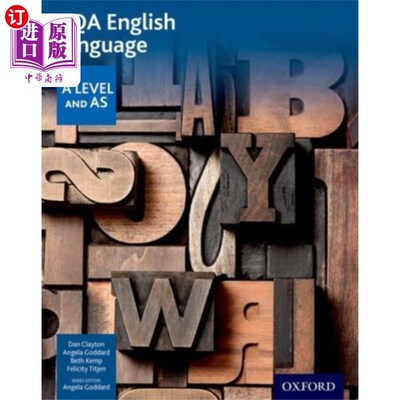 海外直订AQA AS and A Level English Language Student Book AQA英语：A级和AS级