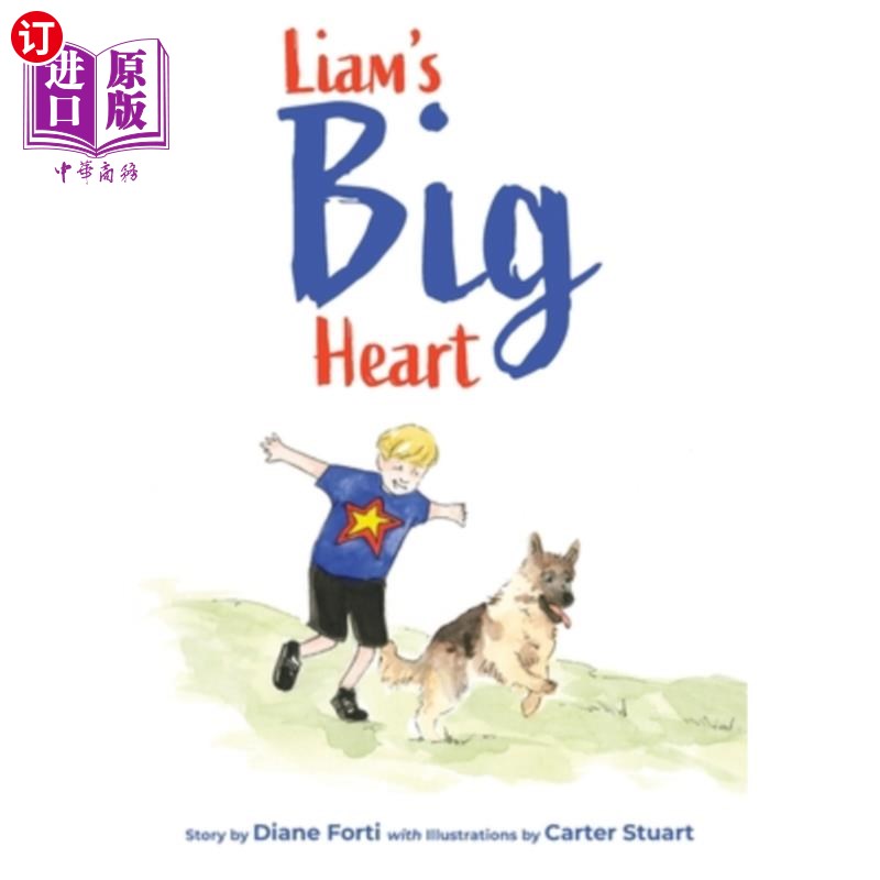 海外直订Liam's Big Heart 利亚姆的大心脏