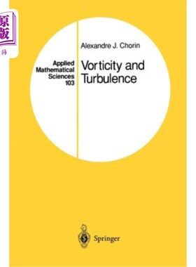海外直订Vorticity and Turbulence 涡度和湍流